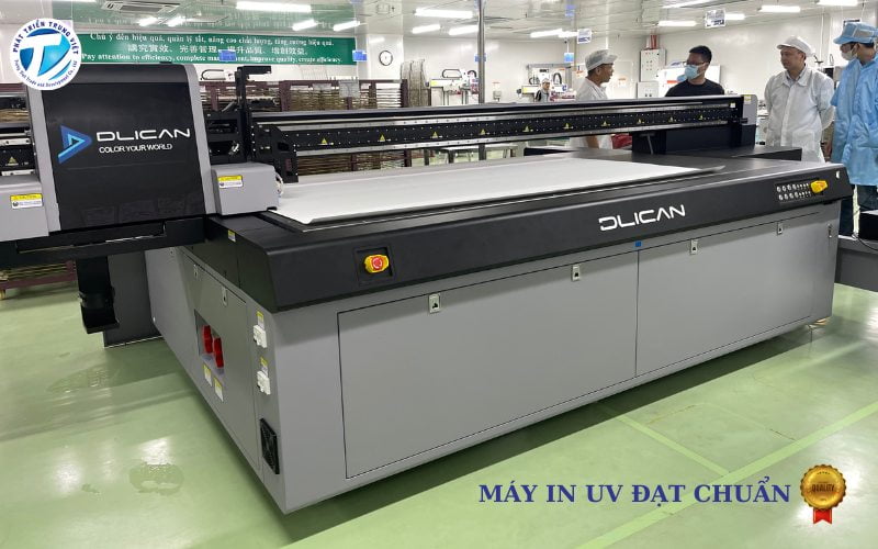 Máy in UV Dlican - Chất lượng hoàn thiện tốt, bản in mịn, màu sắc sống động